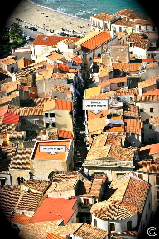 Ferienwohnung Domus Osterio Magno Cefalù Exterior foto