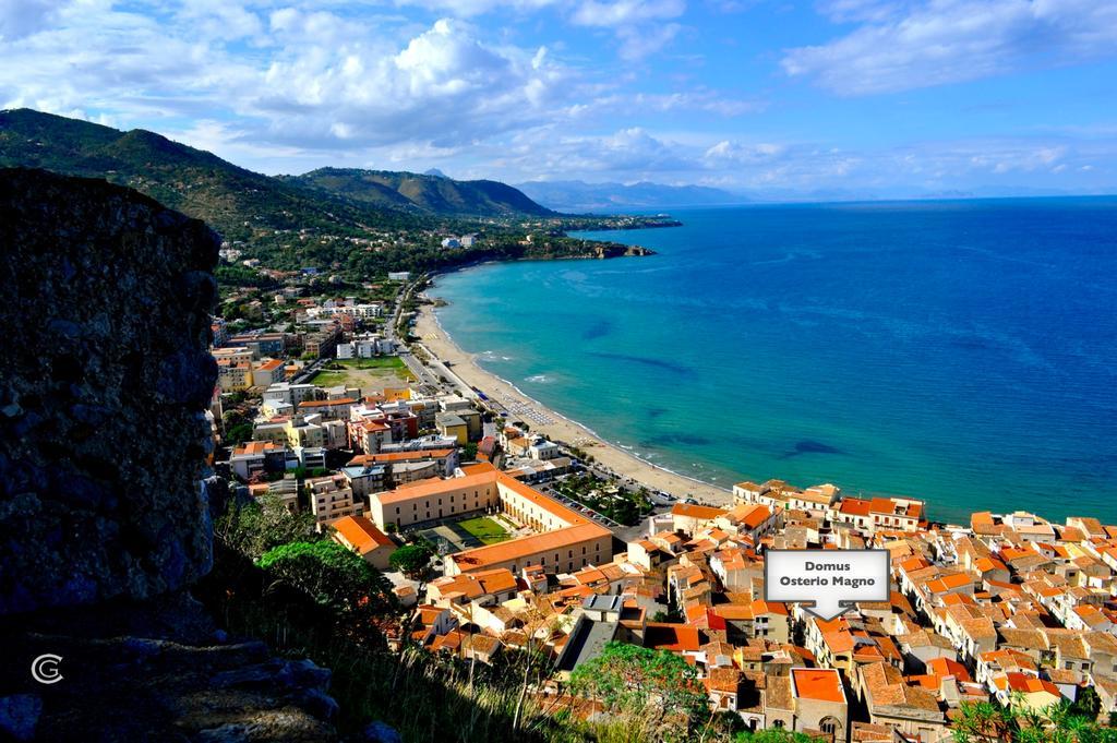 Ferienwohnung Domus Osterio Magno Cefalù Exterior foto